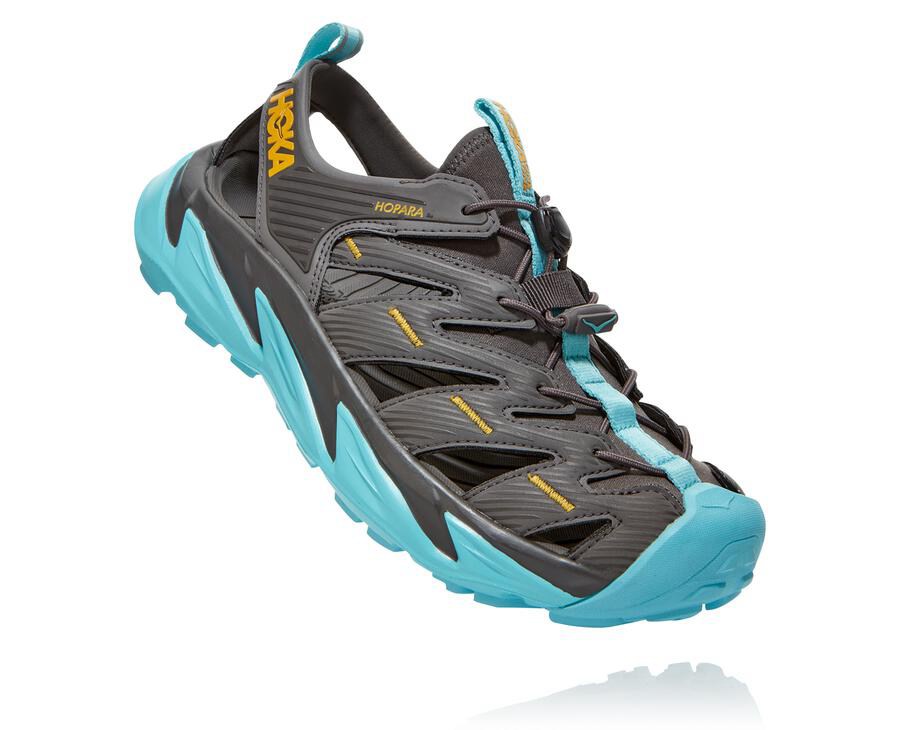 Hoka One One Hopara Sandaler Dam - Mörkgrå - KMFVD-2981